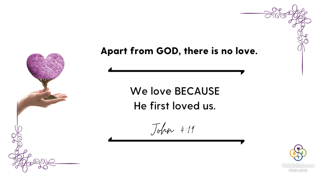 Apart from God there is no love
